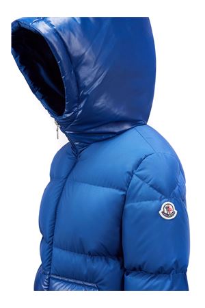 Piumino Barin lucido e opaco blu MONCLER KIDS | J29541A0010854A8174K